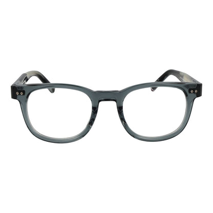Eyeglasses Frames by Tommy Hilfiger for men in acetate gray showcases a reflective silhouette, artfully incorporating a sophisticated gray coloured frame with a distinct full-frame frame design.