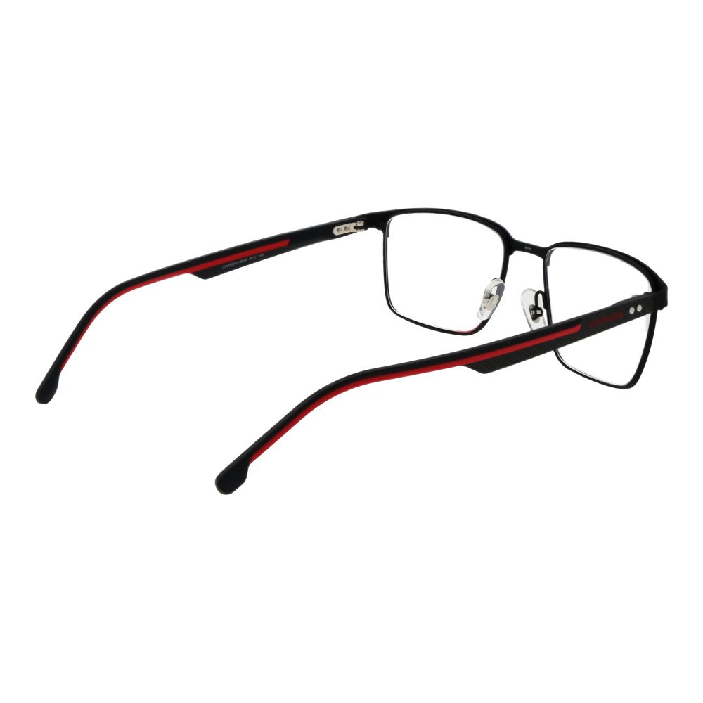 Eyeglasses Frames by Carrera for men in black features a refined silhouette, showcasing a refined black coloured frame and full-frame frame design for a sophisticated, premium look.