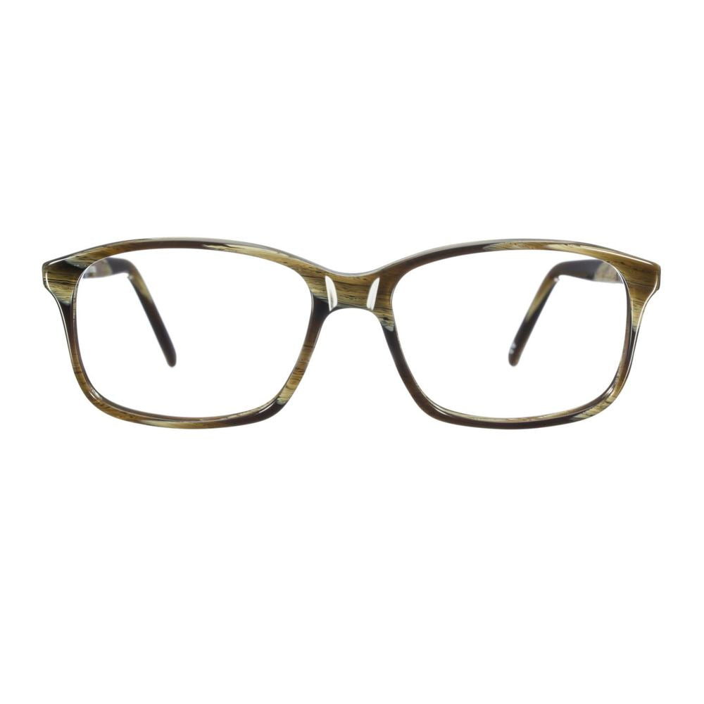 Eyeglasses Frames by Andy Wolf for unisex in brown features an refined silhouette, showcasing a sophisticated brown coloured frame and refined full-frame frame design for a refined look.