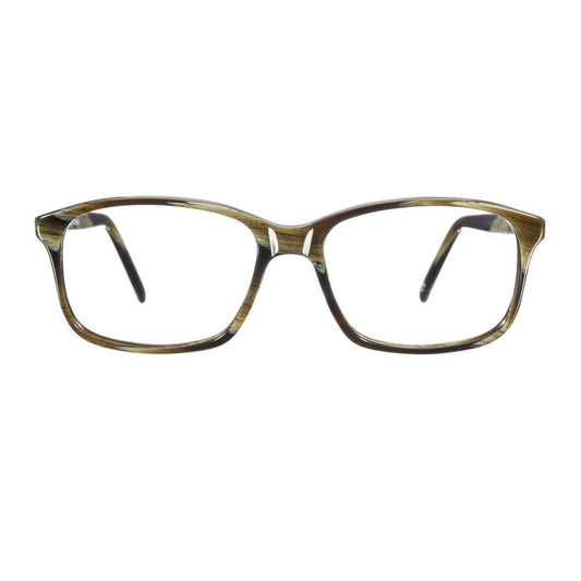 Eyeglasses Frames by Andy Wolf for unisex in brown features an refined silhouette, showcasing a sophisticated brown coloured frame and refined full-frame frame design for a refined look.
