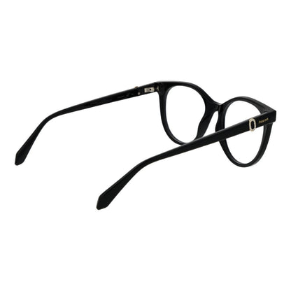 Eyeglasses Frames by Polaroid for women in black features an refined silhouette, showcasing the refined black coloured frame and sophisticated full-frame frame design.
