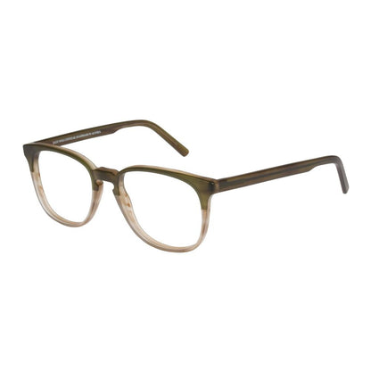 Eyeglasses Frames by Andy Wolf for unisex in brown features a refined silhouette, showcasing a refined brown coloured frame and full-frame frame design for a sophisticated, premium look.