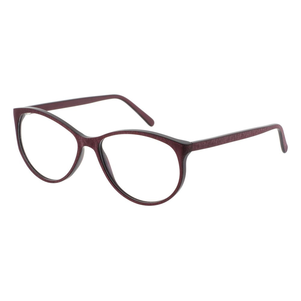 Eyeglasses Frames by Andy Wolf for women in burgundy features an refined silhouette, showcasing a sophisticated burgundy coloured frame and refined full-frame frame design for a refined look.