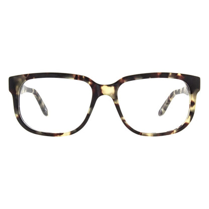 Eyeglasses Frames by Andy Wolf for men in acetate brown showcases a reflective silhouette, artfully incorporating a sophisticated brown coloured frame with a distinct full-frame frame design.