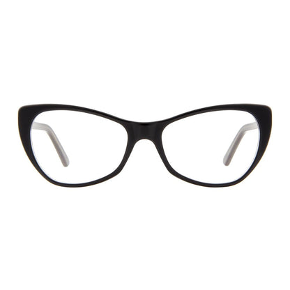 Eyeglasses Frames by Andy Wolf for women in and gray showcases an refined full-frame frame design featuring a sophisticated gray coloured frame for an refined and refined aesthetic.