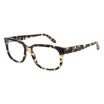 Eyeglasses Frames by Andy Wolf for men in acetate brown features an refined silhouette, showcasing the refined brown coloured frame and sophisticated full-frame frame design.