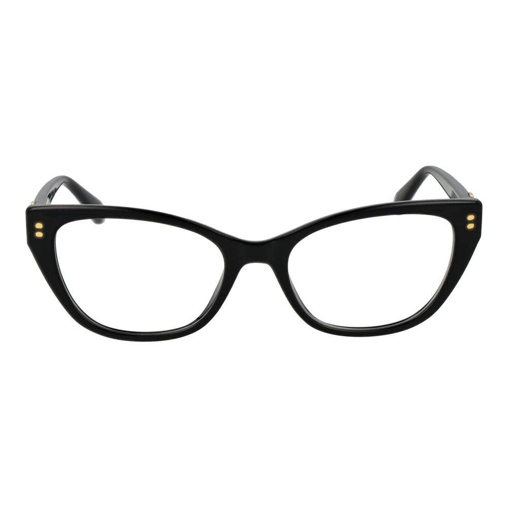 Eyeglasses Frames by Polaroid for women in black features a refined silhouette, showcasing a refined black coloured frame and full-frame frame design for a sophisticated, premium look.