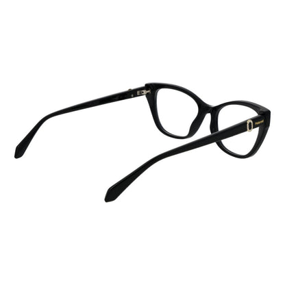 Eyeglasses Frames by Polaroid for women in black showcases a refined full-frame frame design with a refined black coloured frame finish for a refined and sophisticated look.