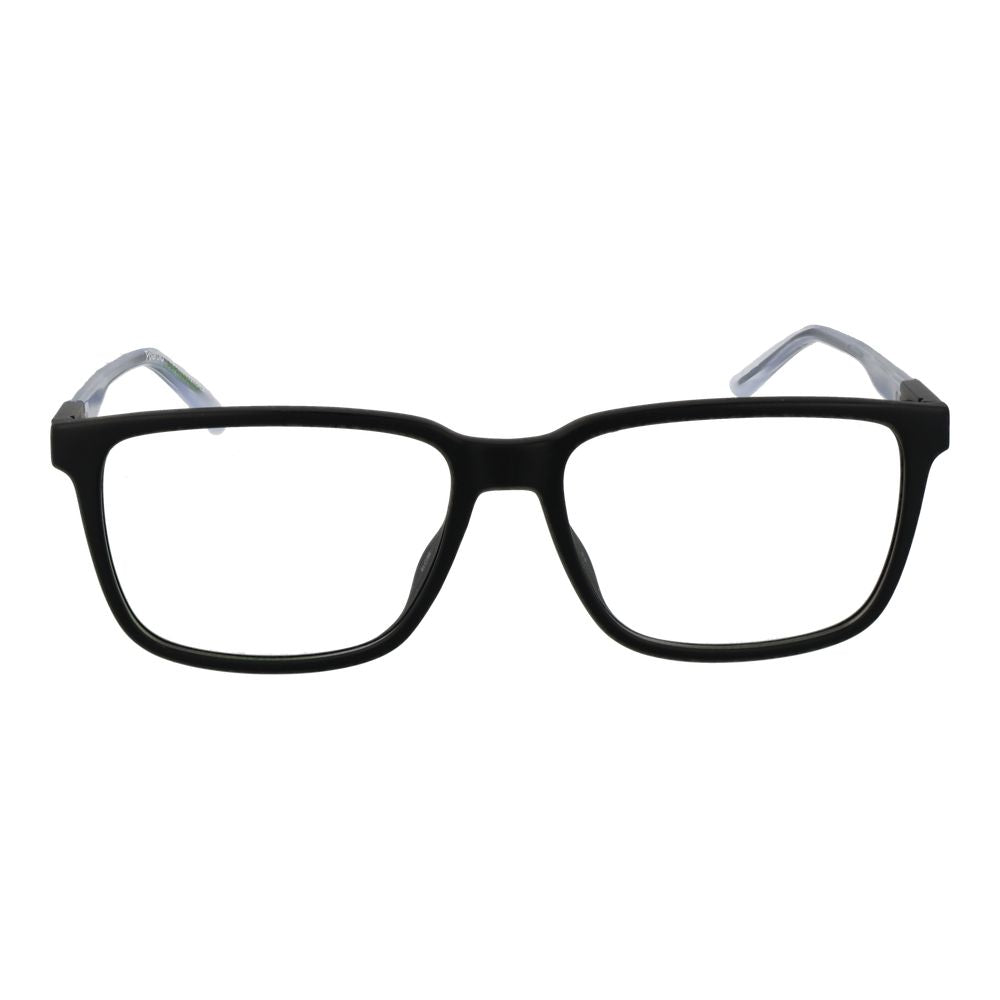 Polaroid Men's Full-Rim Square Polyamide Eyeglasses Frames - Black