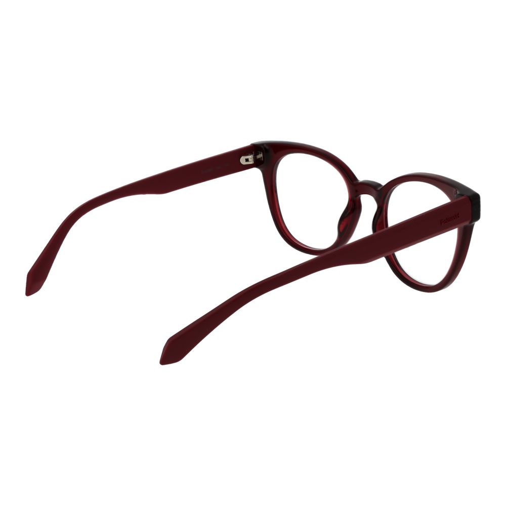 Eyeglasses Frames by Polaroid for women in multicolor features a refined silhouette, showcasing a refined red coloured frame and full-frame frame design for a sophisticated, premium look.