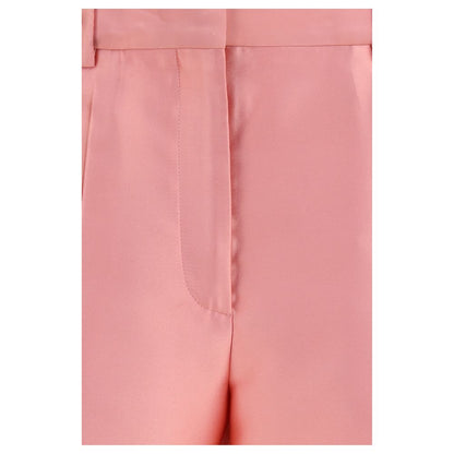 Casual Pants by Calvin Klein for women in polyester & silk multicolor presents a tailored silhouette, showcasing a tailored regular-fit and long cut with a refined for a truly tailored aesthetic.