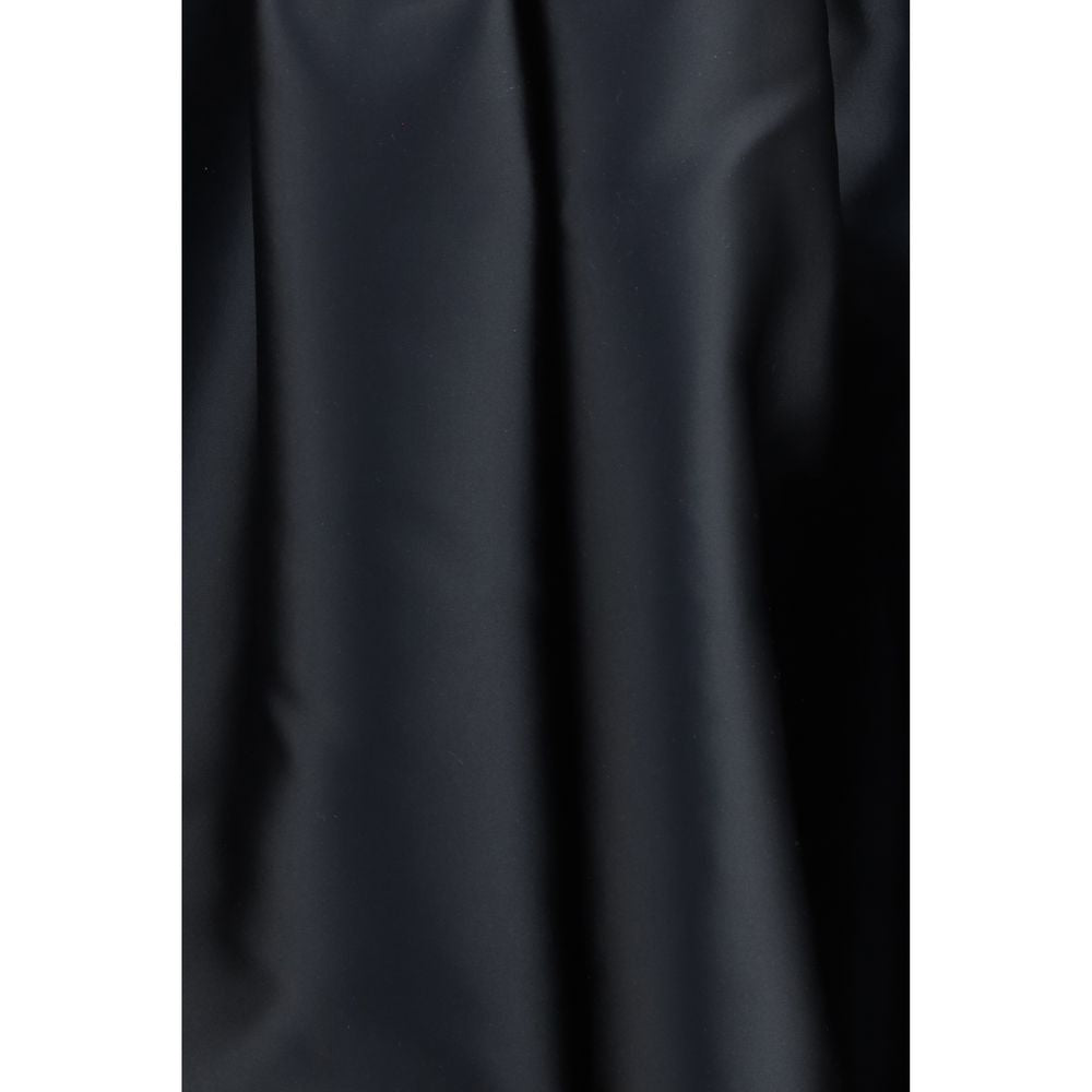 Skirt by Calvin Klein for women in polyester & silk black features an relaxed-yet-refined silhouette that elegantly showcases the Women's Polyester & Silk Skirt design and sophisticated .