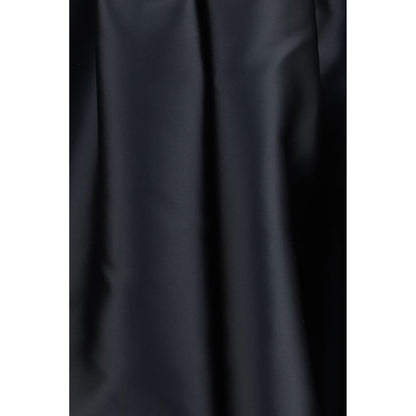 Skirt by Calvin Klein for women in polyester & silk black features an relaxed-yet-refined silhouette that elegantly showcases the Women's Polyester & Silk Skirt design and sophisticated .