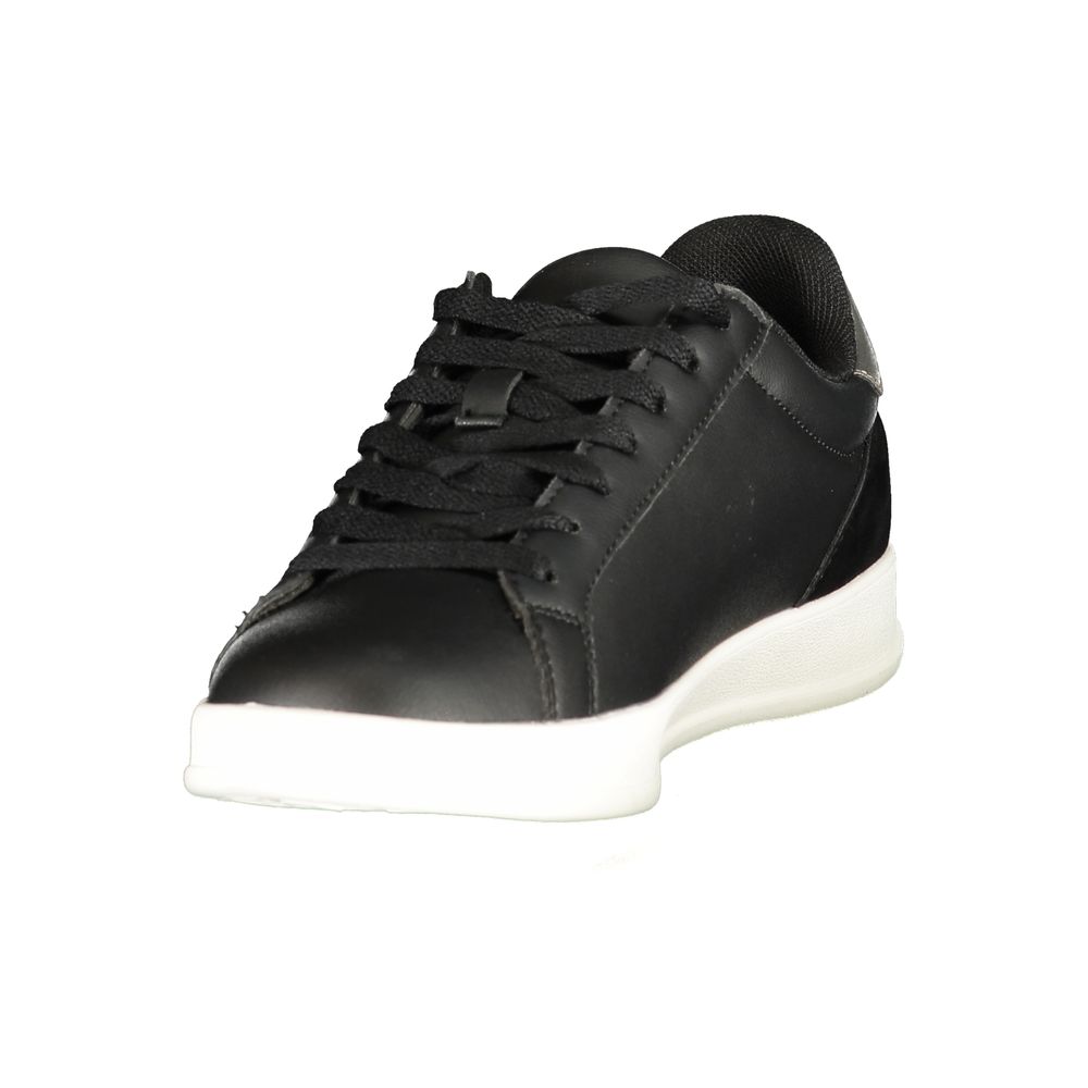Sneakers by U.S. POLO ASSN. for women in polyester & polyurethane black presents a sumptuous silhouette as Women's Low-Top Polyester & Polyurethane Sneakers, expertly defined by a sumptuous low-top style for a sumptuous, high-fashion look.