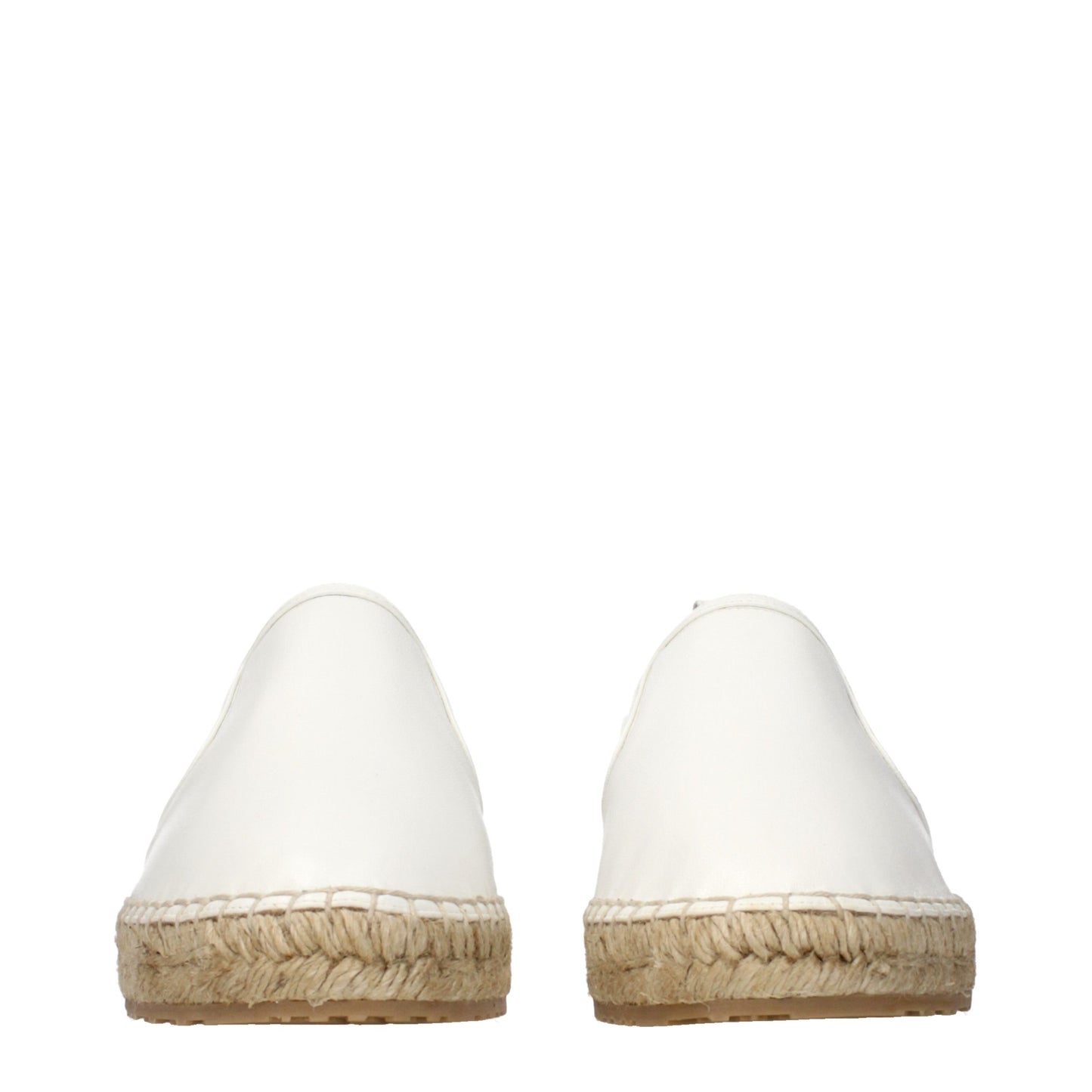 Espadrilles Flat Shoes by Jimmy Choo for women in leather blue & white showcases a resplendent Women's Leather Espadrilles Flat Shoes aesthetic with a and .