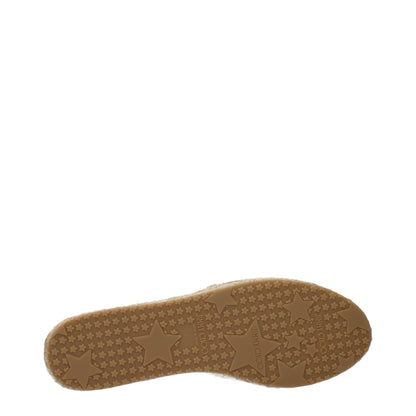 Espadrilles Flat Shoes by Jimmy Choo for women in leather blue & white presents a effortless chic silhouette, showcasing the Women's Leather Espadrilles Flat Shoes design with a effortless chic and for a sophisticated look.