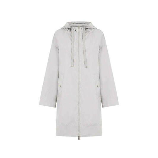 Herno Gray Elastane Coat