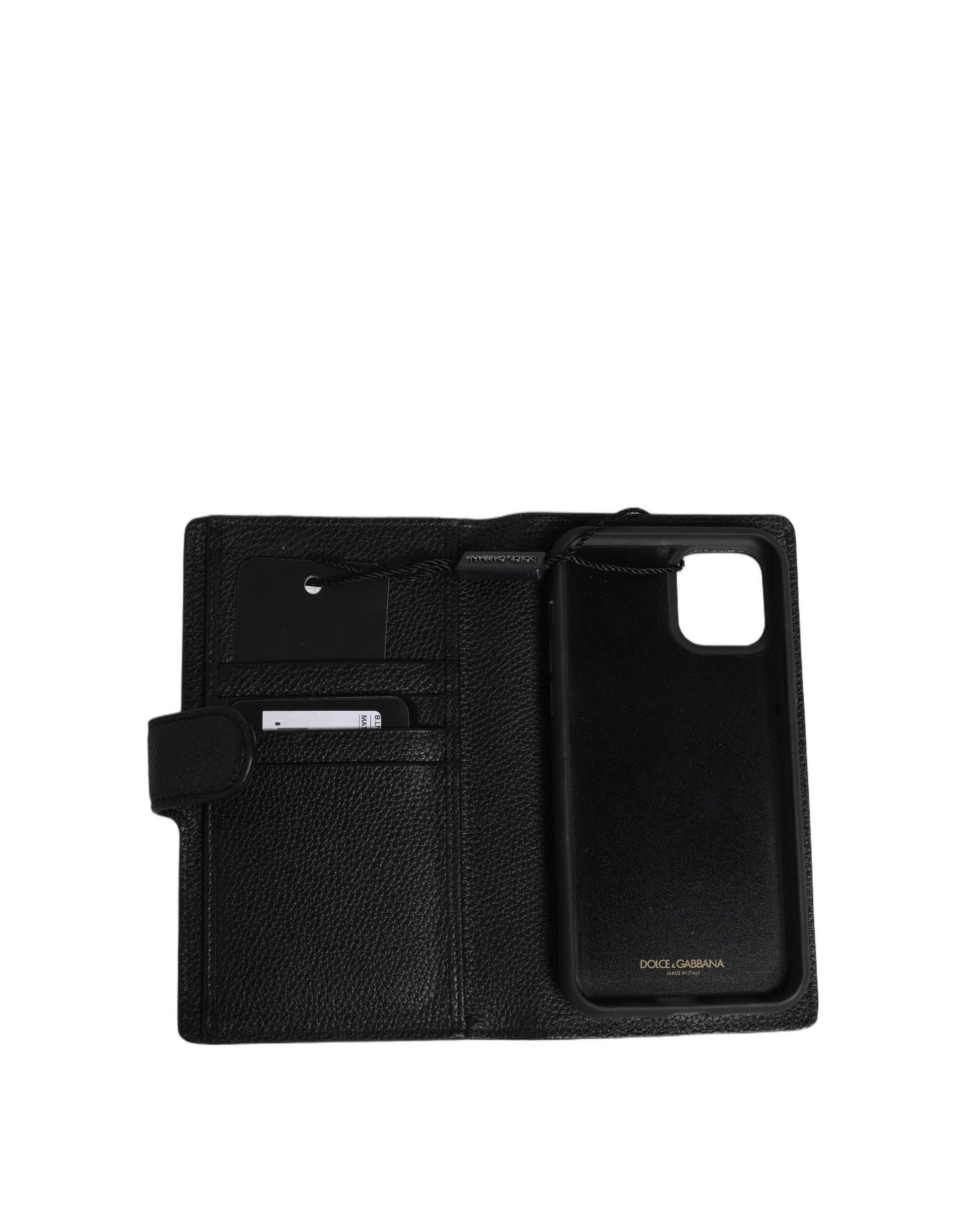 Card Case by Dolce & Gabbana for women in calf leather black features an refined silhouette from the Calf Leather Card Case collection, highlighting refined for a premium and sophisticated look.