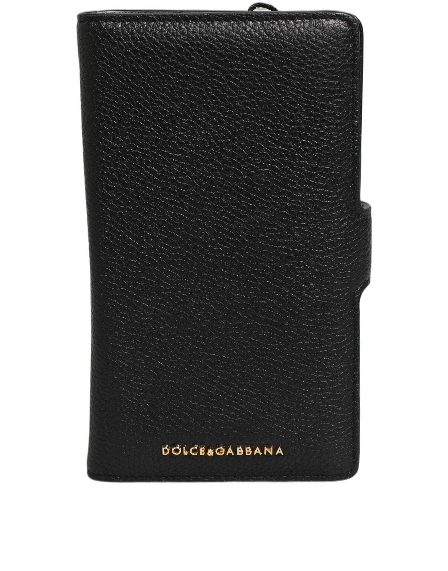 Card Case by Dolce & Gabbana for women in calf leather black features a distinguished silhouette, showcasing the distinguished design of the Calf Leather Card Case with refined .