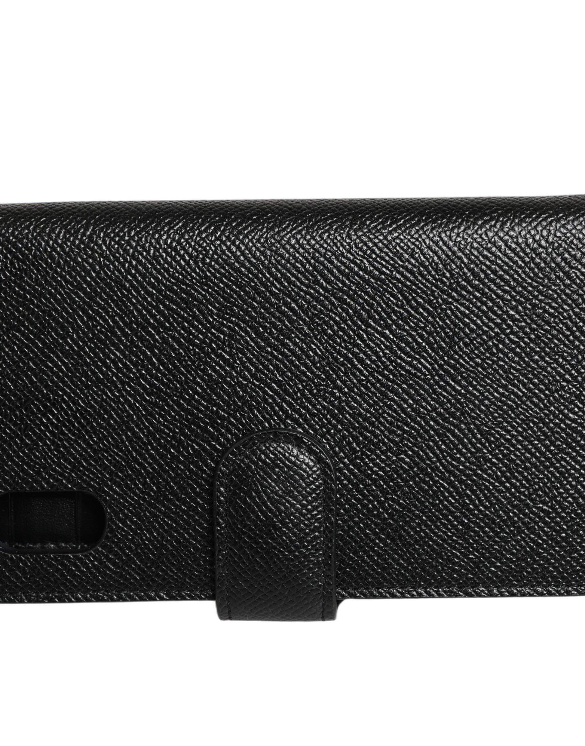 Mini Crossbody Handbag by Dolce & Gabbana for women in calf leather black features a transformative elegance silhouette, showcasing a secure , organized , and versatile crossbody-strap for a transformative elegance look.