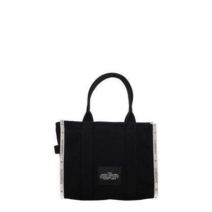 Large Shoulder Bag by Marc Jacobs for women in fabric black features a statuesque silhouette, showcasing a secure zipper and statuesque internal-pockets with versatile shoulder-strap & handle for a statuesque finish.