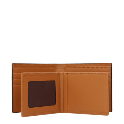 Cardholder Wallet by MCM for men in leather brown presents a streamlined silhouette, showcasing the sophisticated design of the Leather Cardholder Wallet collection with functional card-organization.