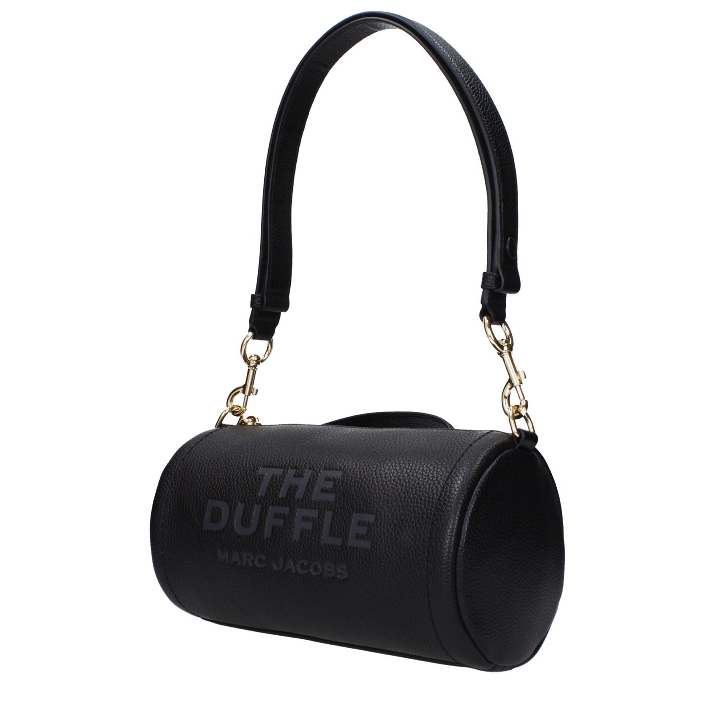 Handbag by Marc Jacobs for women in leather black features a refined silhouette, showcasing a secure , organized , and versatile adjustable-strap for a refined finish.