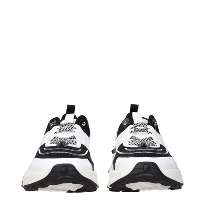 Athletic Sneakers by Valentino Garavani for men in fabric black showcases an impeccable silhouette, defined by an impeccable athletic style design that perfectly captures the essence of the Men's Athletic Fabric Sneakers.