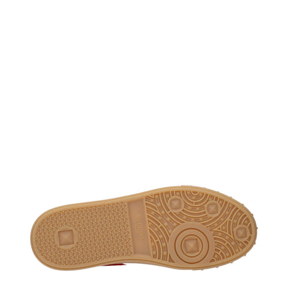 Sneakers by Valentino Garavani for men in suede leather & rubber ivory & red features an timeless silhouette from the Men's Low Top Suede Leather & Rubber Sneakers collection, showcasing a signature low-top style with an timeless finish.