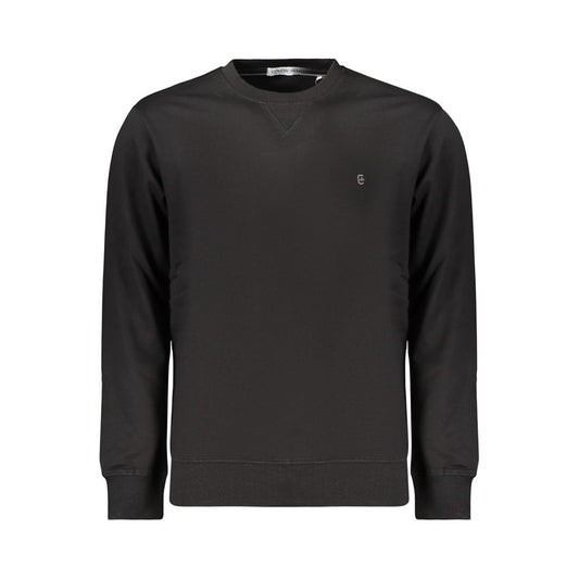 Sweatshirt by Coveri Moving for men in cotton black presents a smart casual silhouette, featuring a smart casual and for a sophisticated look.