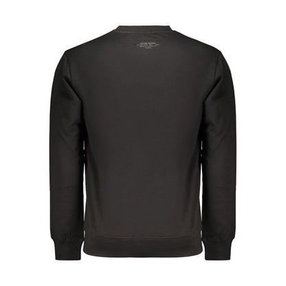 Sweatshirt by Coveri Moving for men in cotton black features an provocated silhouette, detailed with a provocated and a refined for a sophisticated aesthetic.