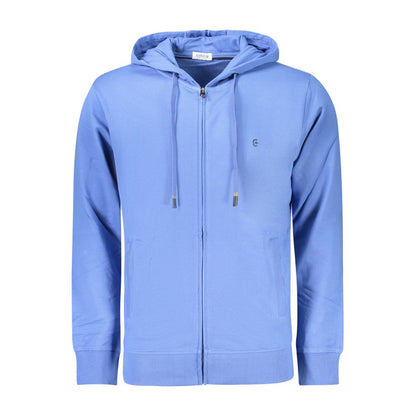 Sweatshirt by Coveri Moving for men in cotton blue features an enviable silhouette, showcasing a premium and refined for a truly enviable finish.
