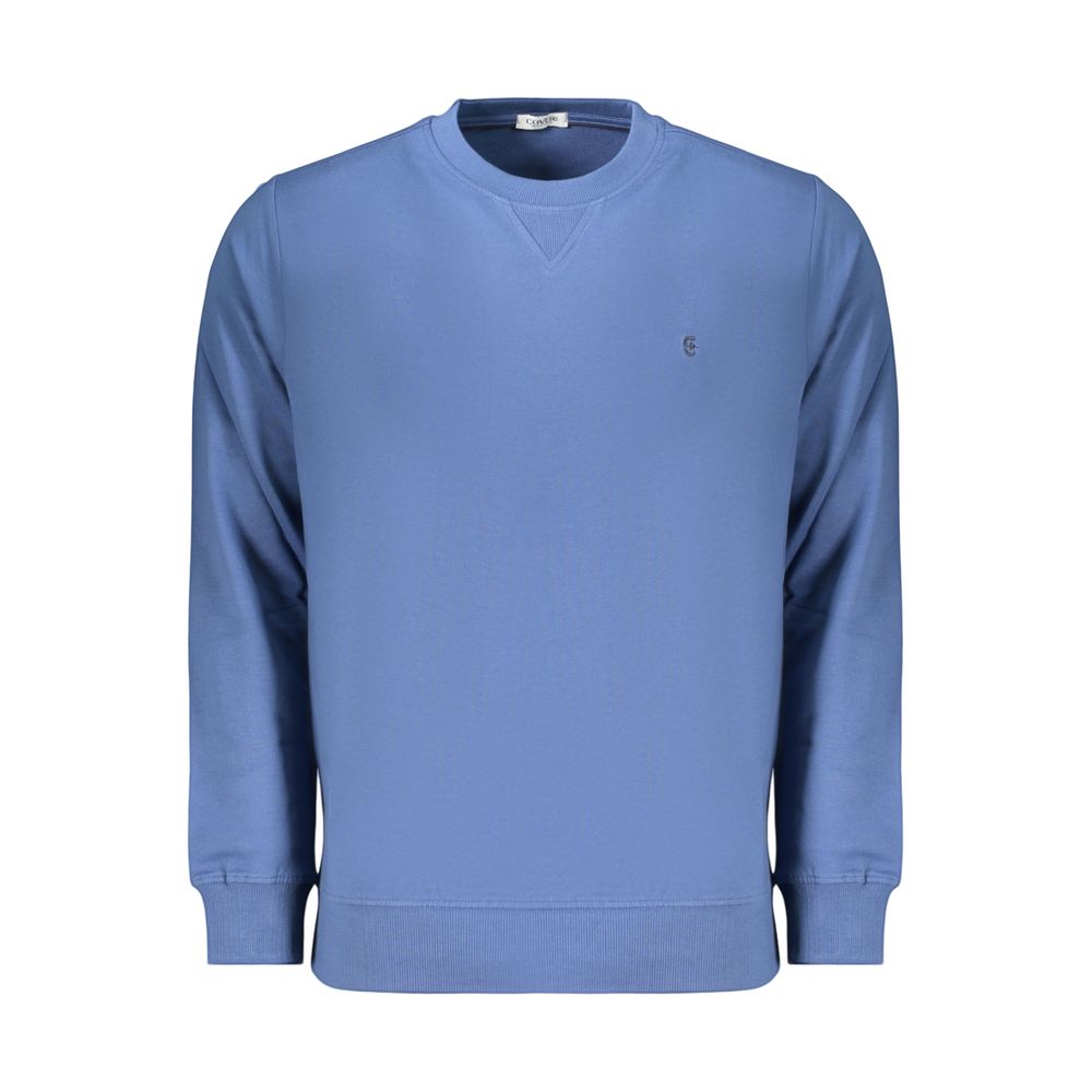 Sweatshirt by Coveri Moving for men in cotton blue features an magnificent silhouette, showcasing a sophisticated and detail for a truly magnificent finish.