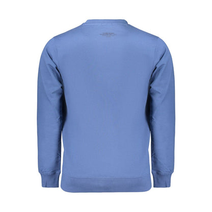 Sweatshirt by Coveri Moving for men in cotton blue features an enviable silhouette, showcasing a premium and refined for a truly enviable finish.