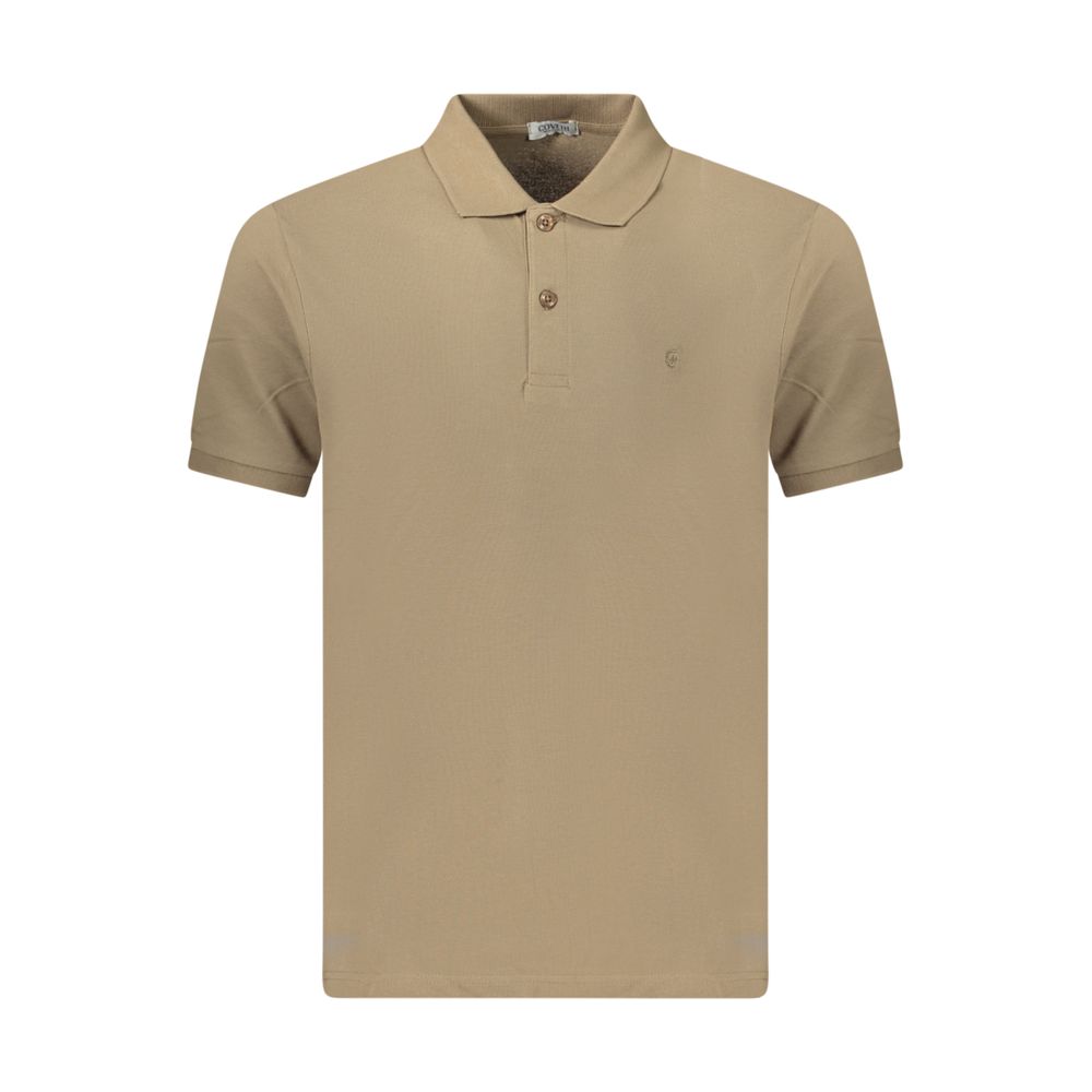 This Polo Shirt by Coveri Moving for men in cotton brown presents a flawless silhouette, showcasing flawless detailing and a refined for a truly flawless aesthetic.
