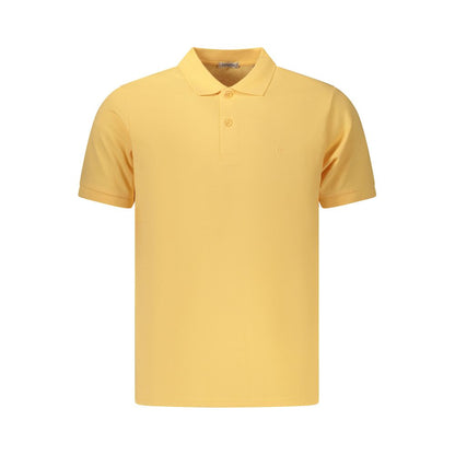Polo Shirt by Coveri Moving for men in cotton orange presents a distinguished silhouette, showcasing a sophisticated and distinguished for a truly distinguished finish.