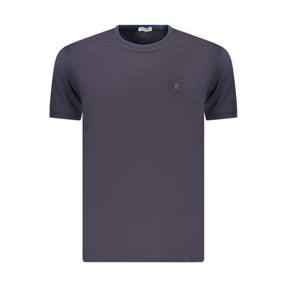 T-Shirt by Coveri Moving for men in cotton blue features an on trend silhouette, perfectly showcasing a on trend and for an elevated aesthetic.