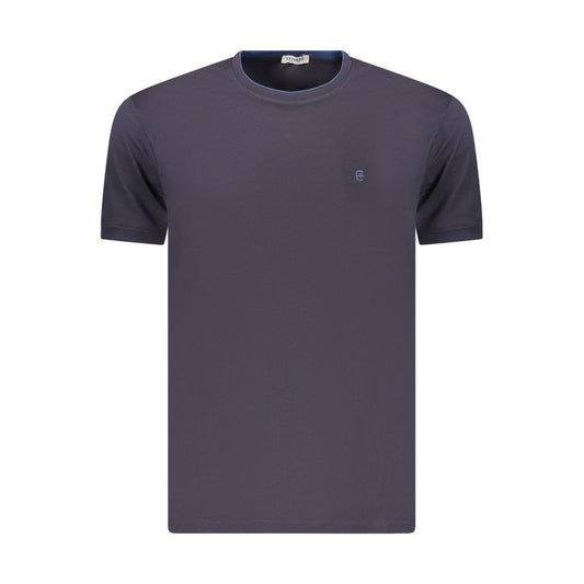 T-Shirt by Coveri Moving for men in cotton blue features an on trend silhouette, perfectly showcasing a on trend and for an elevated aesthetic.