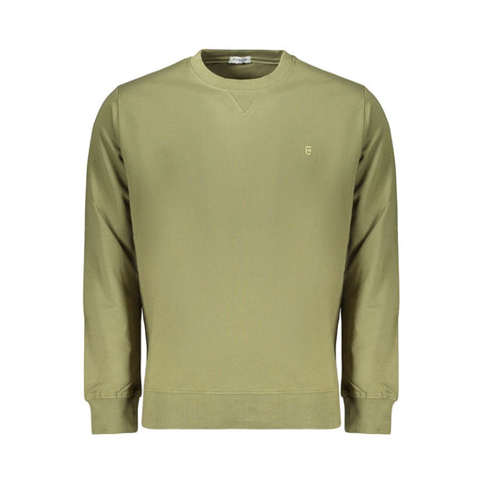 Sweatshirt by Coveri Moving for men in cotton green features an exquisite silhouette, showcasing and crew neckline details for a exquisite look.
