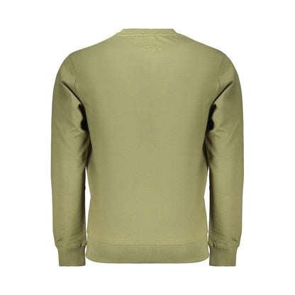Sweatshirt by Coveri Moving for men in cotton green features an exquisite silhouette, showcasing and crew neckline details for a exquisite look.