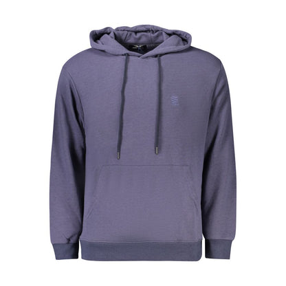 Hooded Sweatshirt Hoodie by Marina Yachting for men in cotton blue features an avant-garde silhouette, showcasing a sophisticated hooded neckline and detail for a truly avant-garde finish.