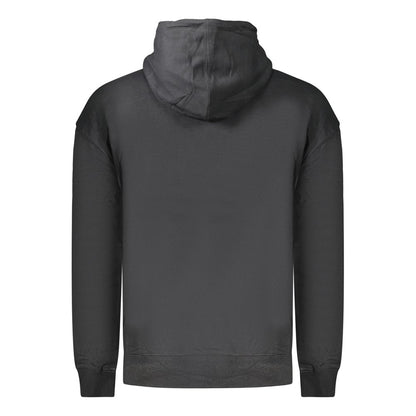 Hooded Sweatshirt Hoodie by Marina Yachting for men in cotton black showcases a city-ready silhouette, artfully detailed with a signature hooded neckline and for a city-ready finish.