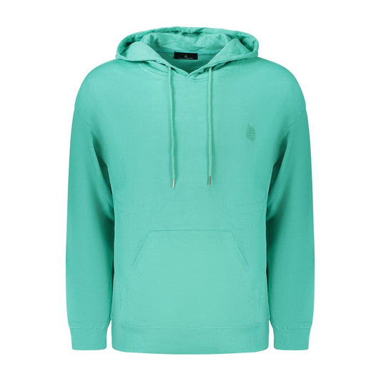 Hooded Sweatshirt Hoodie by Marina Yachting for men in cotton green features a edgy silhouette, detailed with a edgy hooded neckline and for a refined finish.