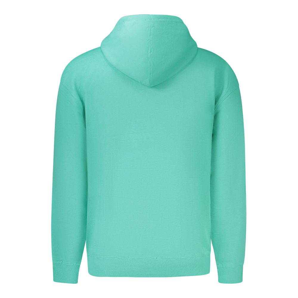 Hooded Sweatshirt Hoodie by Marina Yachting for men in cotton green features an dramatic silhouette, showcasing a sophisticated hooded neckline and dramatic for a refined, modern aesthetic.