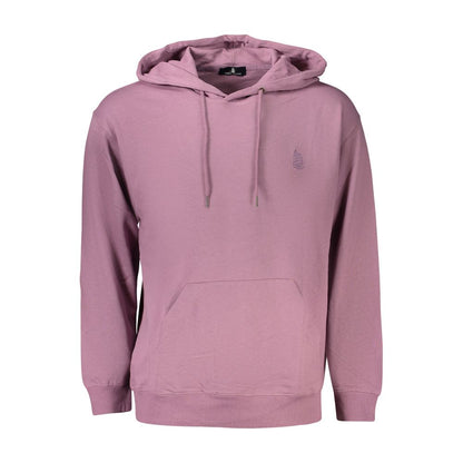 Hooded Sweatshirt Hoodie by Marina Yachting for men in cotton purple features a authentic silhouette, showcasing a sophisticated hooded neckline and authentic detail for a refined finish.