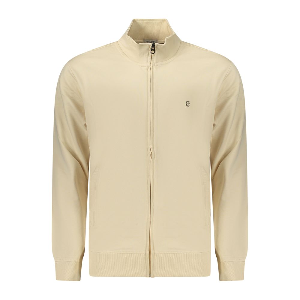 Sweatshirt by Coveri Moving for men in cotton beige features an exquisite silhouette, showcasing and details for a exquisite look.