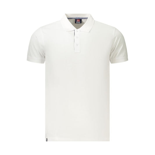 Polo Shirt by Norway 1963 for men in cotton white presents a crisp silhouette, artfully detailed with a crisp and crisp .