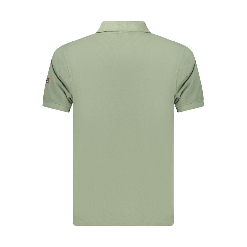 Polo Shirt by Norway 1963 for men in cotton green showcases a enviable silhouette, featuring a refined and for a enviable finish.