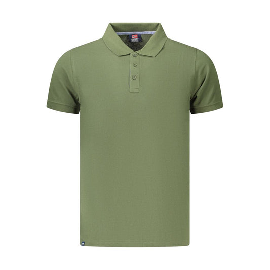Polo Shirt by Norway 1963 for men in cotton green features a eye catching silhouette, showcasing a refined and for a eye catching finish.