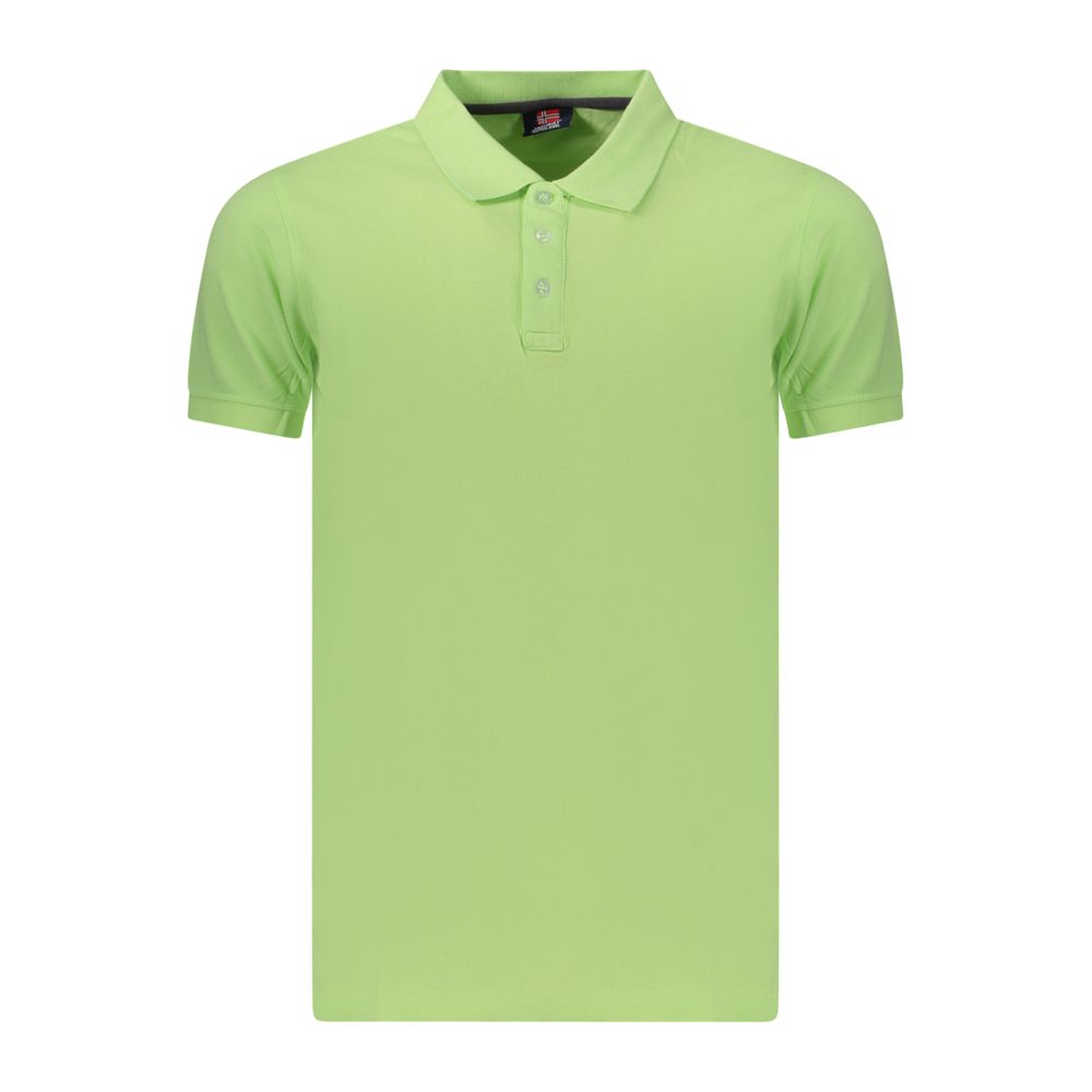 This Polo Shirt by Norway 1963 for men in cotton green presents a flawless silhouette, showcasing flawless detailing and a refined for a truly flawless aesthetic.